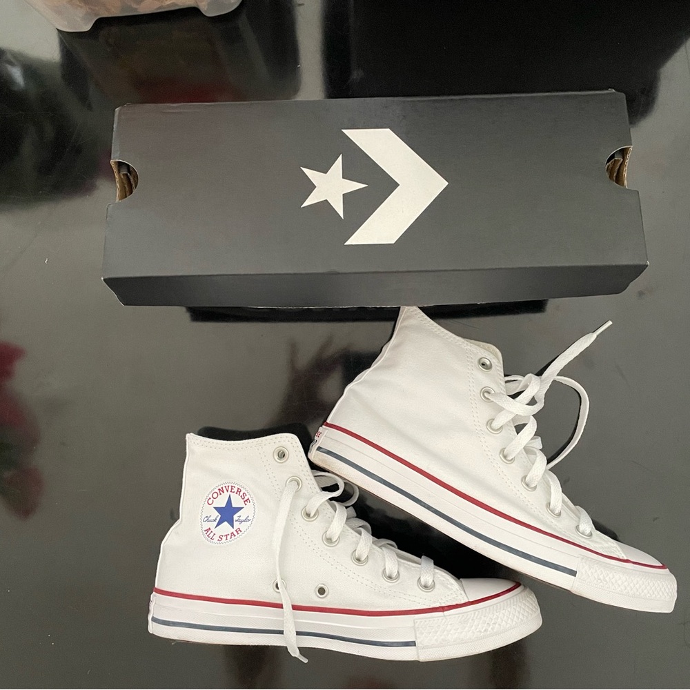 Converse All Star White High Tops